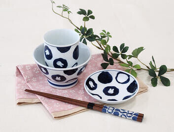 Miffy Hasami Small Dish (Polka Dot)