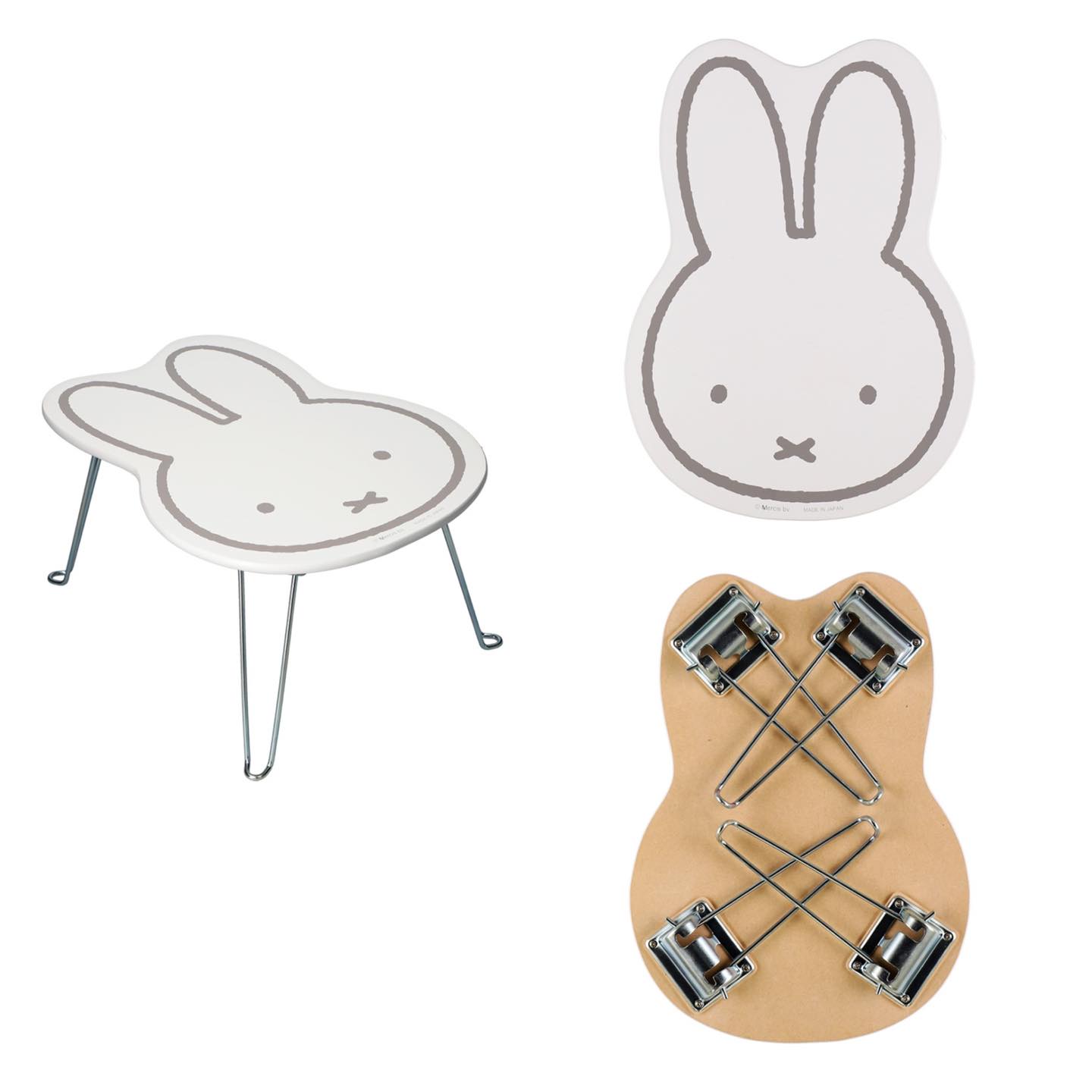 Mini Foldable Table (Miffy Die-cut)
