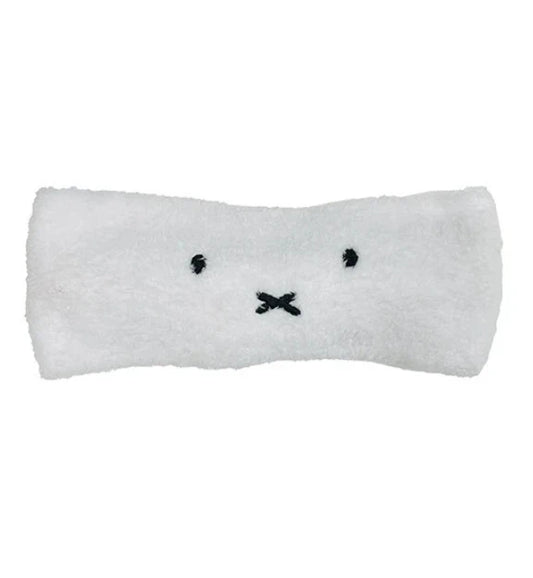 Miffy Hair Band Turban with Embroidery Pouch