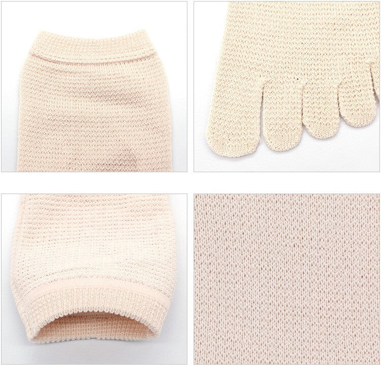 Japanese Five-Toe Socks - Mesh knitting